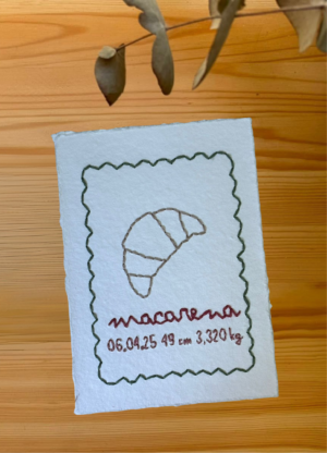 Natalicio croissant