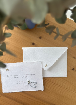 Tarjeta Palomita